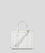Bolso Karl Lagerfeld tote mini logo blanco
